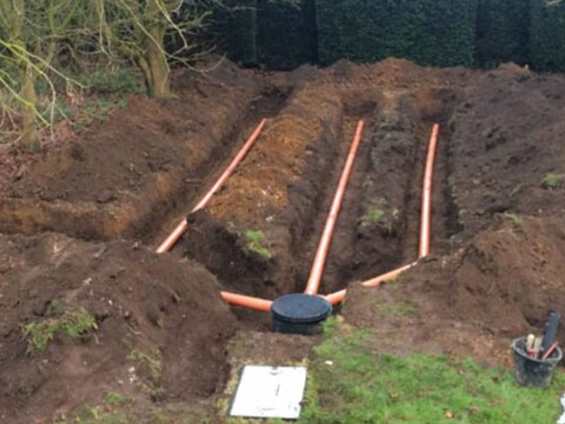 Drainage Fields and Soakaways - J&R Drainage Solutions Ltd Hampshire